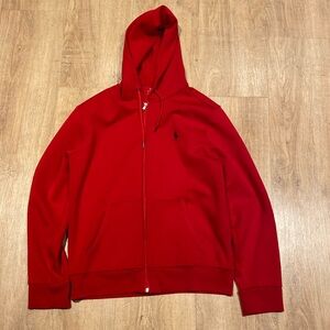 Red Polo Ralph Lauren Hoodie